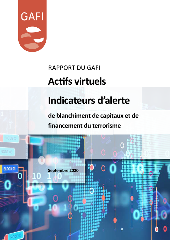 Actifs virtuels : Indicateurs d'alerte de blanchiment de capitaux et de financement du terrorisme